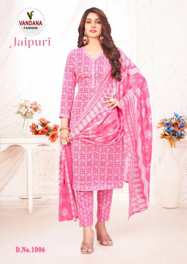 Vandana Jaipuri Vol-1 Cotton Designer Exclusive Dress Material